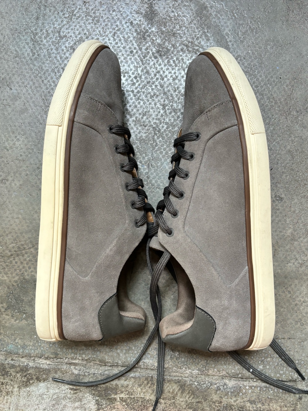 Artefact Grey Suede Mens Sneakers